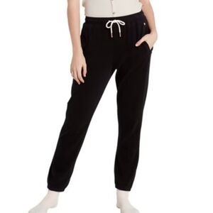 Volcom Black Lil Fleece Jogger Pants